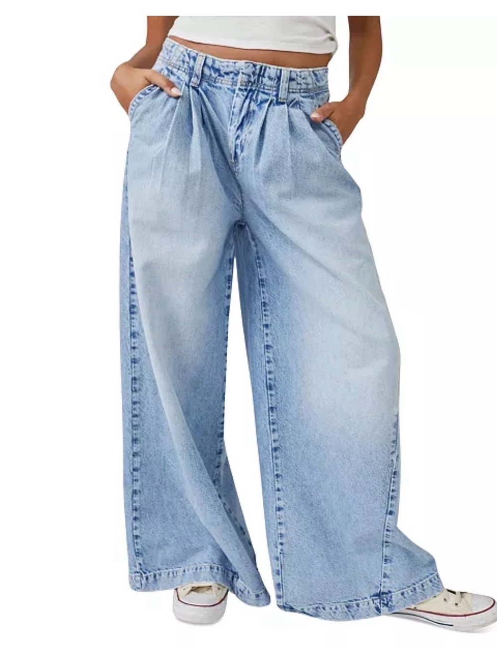 Free People equinox cotton trouser jeans